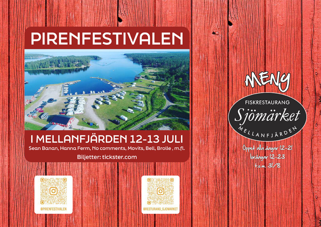 Sommarmeny Mellanfjärden 2024